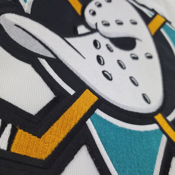 Mighty Ducks Vintage Hockey Jersey CCM 90s Men's Large - Picture 7 of 14